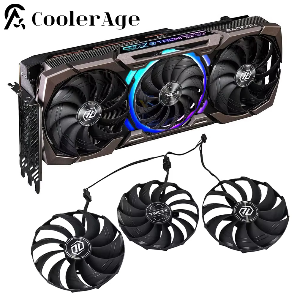 Rx 7900 Xt 20Gb - RX7900XT Card kipas pendingin kartu Video,