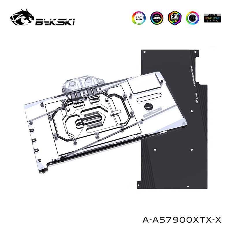 Rx 7900 Xt 20Gb - Bykski Servis Blok Air untuk ASUS